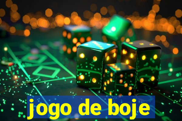 jogo de boje